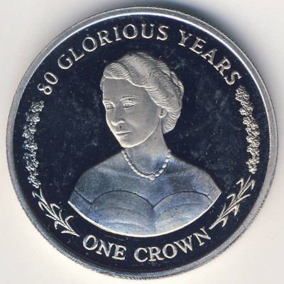 Gibraltar, 1 crown, 2006