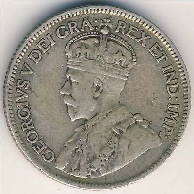 Newfoundland, 25 cents, 1917–1919