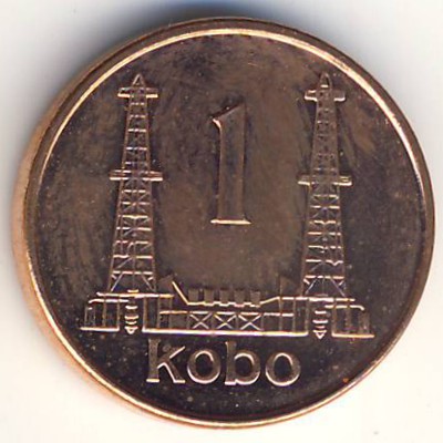 Nigeria, 1 kobo, 1991