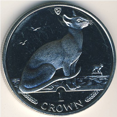 Isle of Man, 1 crown, 1992