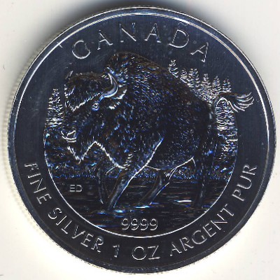 Канада, 5 долларов (2013 г.)