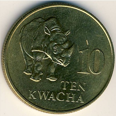 Замбия, 10 квача (1992 г.)