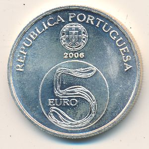 Португалия, 5 евро (2006 г.)