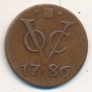 Netherlands East Indies, 1 duit, 1741–1794