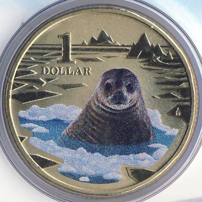 Australia, 1 dollar, 2013