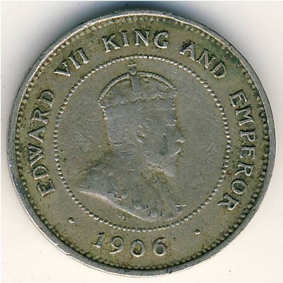 Jamaica, 1 farthing, 1904–1910