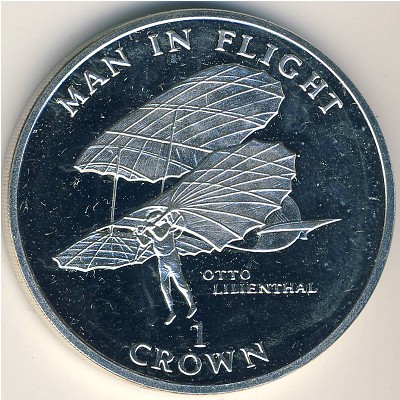 Isle of Man, 1 crown, 1994