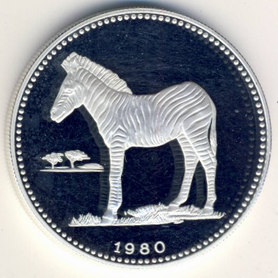 Equatorial Guinea, 2000 ekuele, 1980