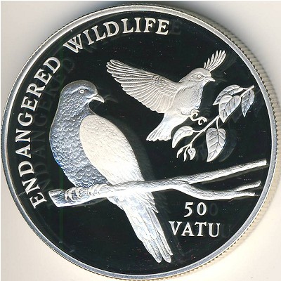 Vanuatu, 50 vatu, 1992