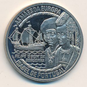 Portugal., 5 euro, 1997