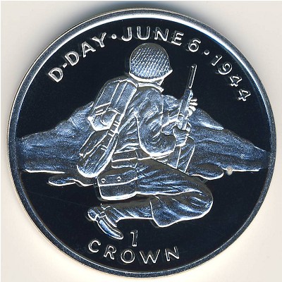 Isle of Man, 1 crown, 1994