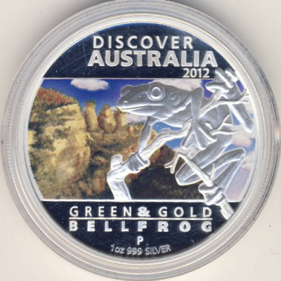 Australia, 1 dollar, 2012