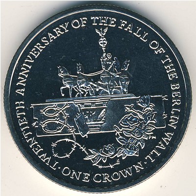 Isle of Man, 1 crown, 2009