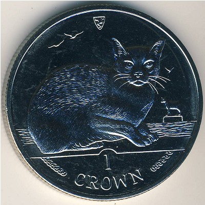 Isle of Man, 1 crown, 1996