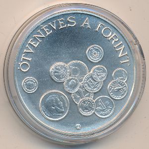 Hungary, 2000 forint, 1996