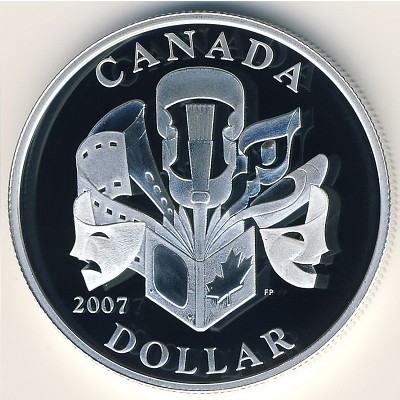 Canada, 1 dollar, 2007