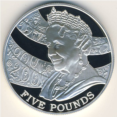 Alderney, 5 pounds, 2000