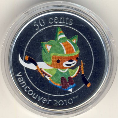 Canada, 50 cents, 2010