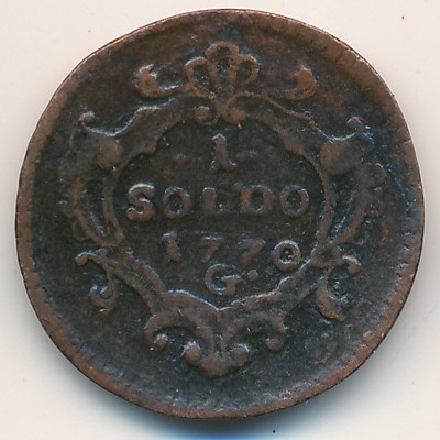 Гориция, 1 сольдо (1767–1770 г.)