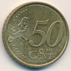 Финляндия, 50 евроцентов (2007–2020 г.)