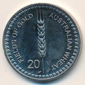 Australia, 20 cents, 2012