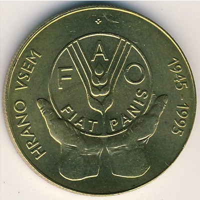 Slovenia, 5 tolarjev, 1995