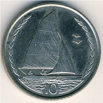 Остров Мэн, 10 пенсов (1996–1997 г.)