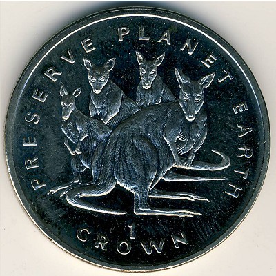 Isle of Man, 1 crown, 1994