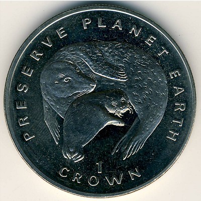 Isle of Man, 1 crown, 1994