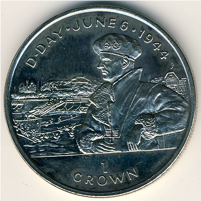 Isle of Man, 1 crown, 1994