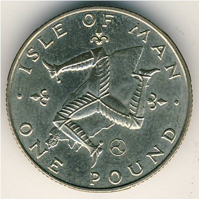 Isle of Man, 1 pound, 1978–1982