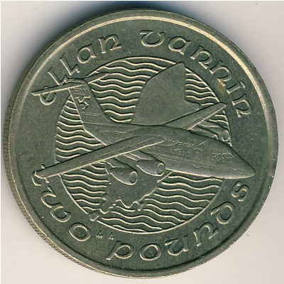 Isle of Man, 2 pounds, 1988–1993