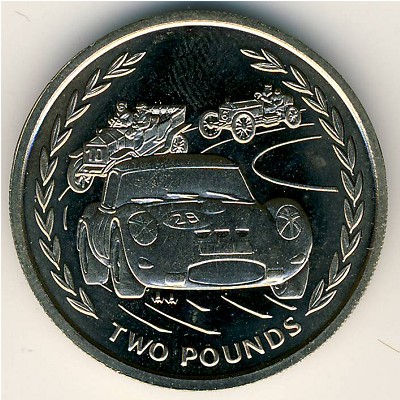 Isle of Man, 2 pounds, 1996–1997