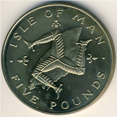 Isle of Man, 5 pounds, 1981–1984