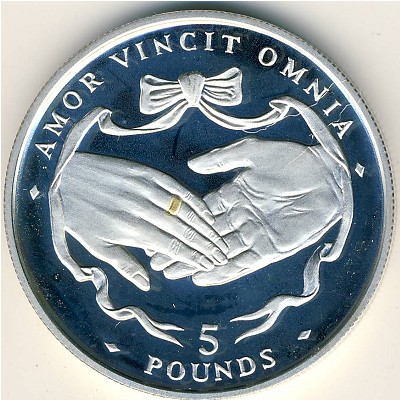 Gibraltar, 5 pounds, 1997