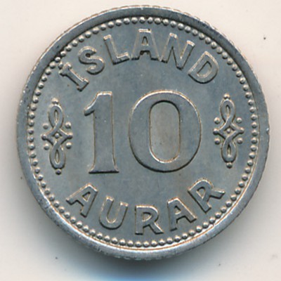 Iceland, 10 aurar, 1940