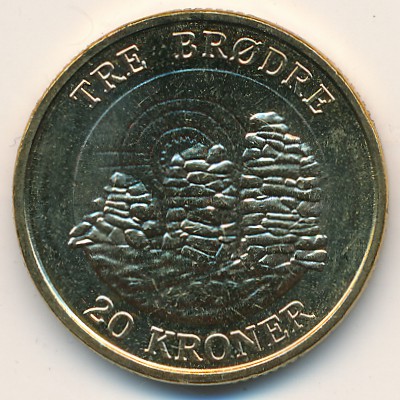 Дания, 20 крон (2006 г.)