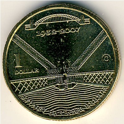 Australia, 1 dollar, 2007