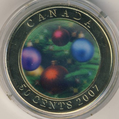 Canada, 50 cents, 2007