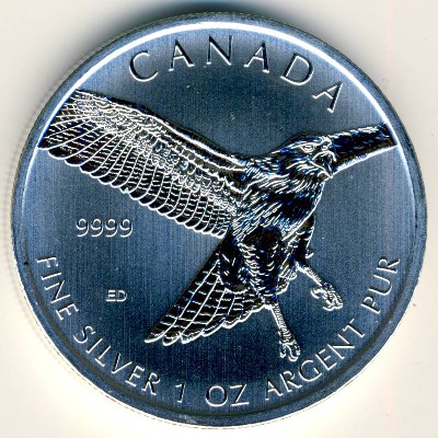 Canada, 5 dollars, 2015