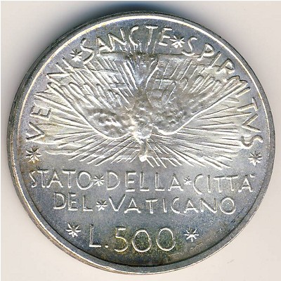 Ватикан, 500 лир (1978 г.)