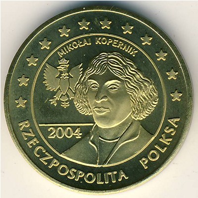 Poland., 50 euro cent, 2004