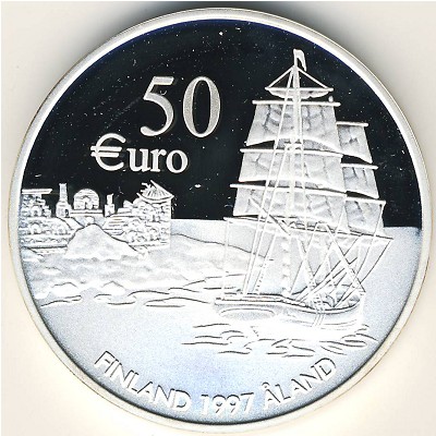 Finland., 50 euro, 1997