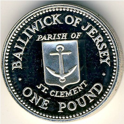 Jersey, 1 pound, 1985