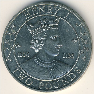 Guernsey, 2 pounds, 1989