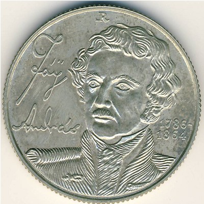 Hungary, 100 forint, 1986