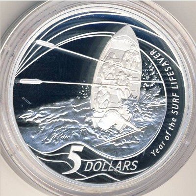 Australia, 5 dollars, 2007