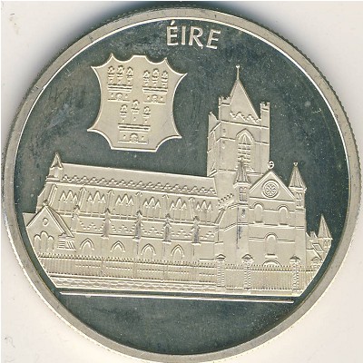 Ireland., 10 euro, 1996