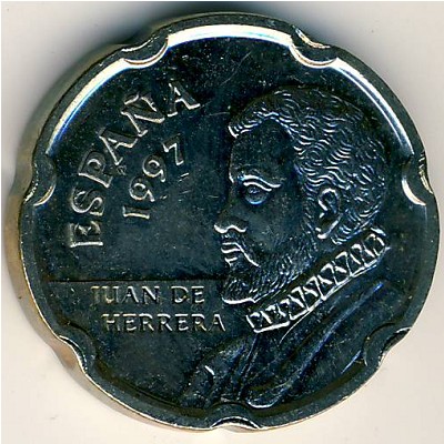 Spain, 50 pesetas, 1997