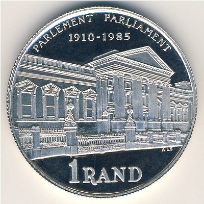 South Africa, 1 rand, 1985